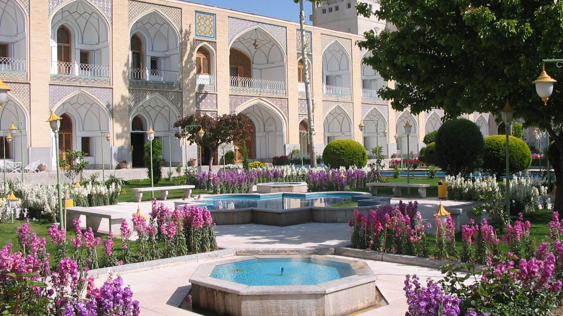 12. Hôtel Abbasi, Iran - 1700