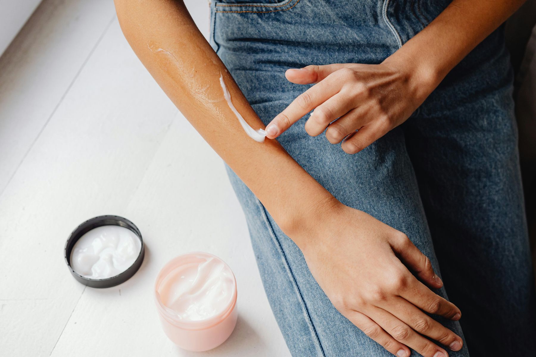 Mouchoirs et lotions