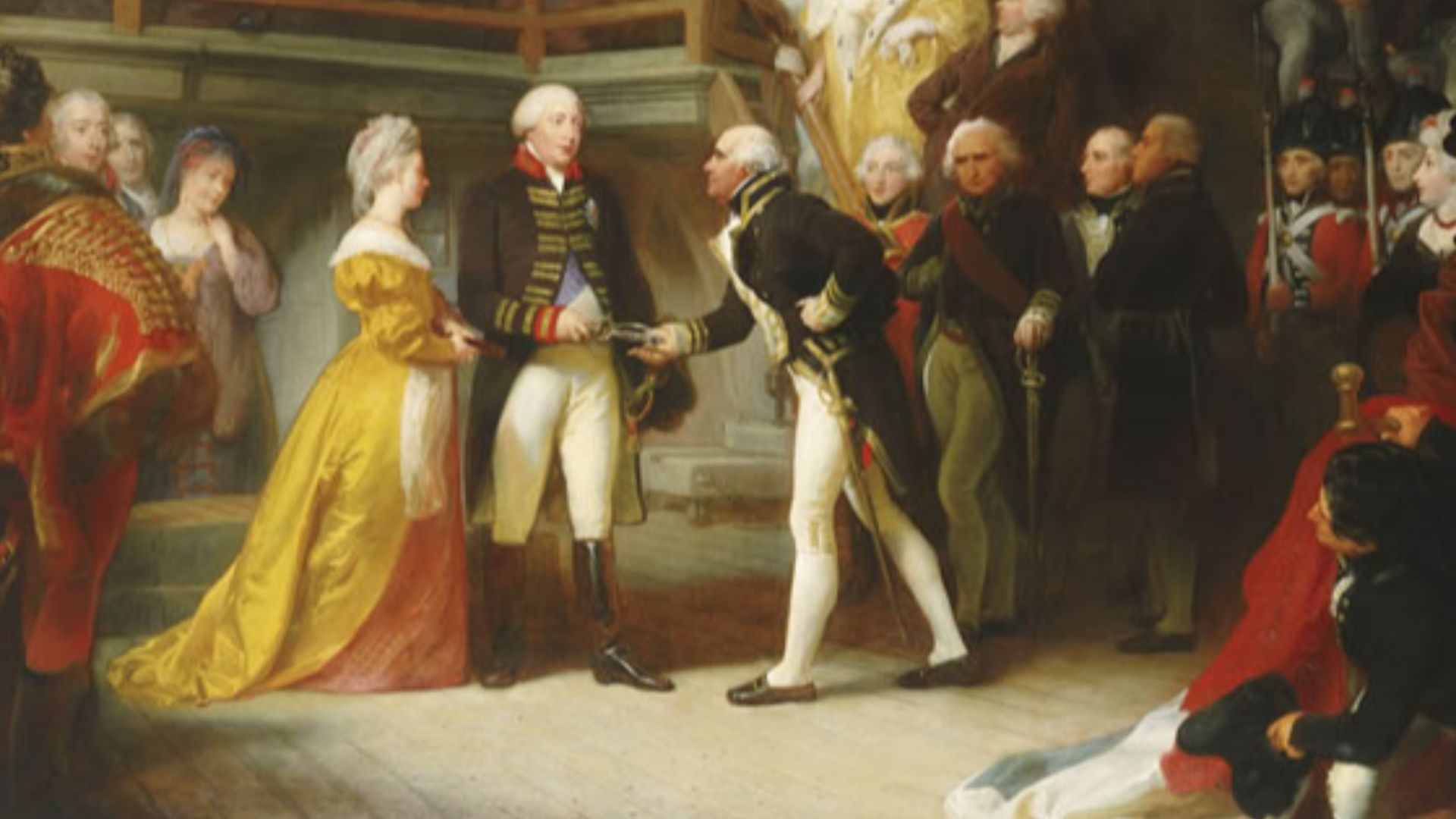 17. Le roi George III et la reine Charlotte