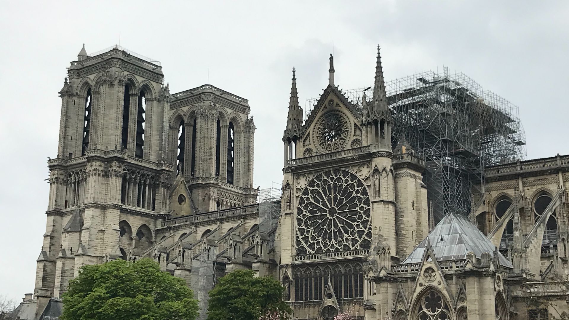 17. Incendie de la cathédrale Notre-Dame à Paris (2019)