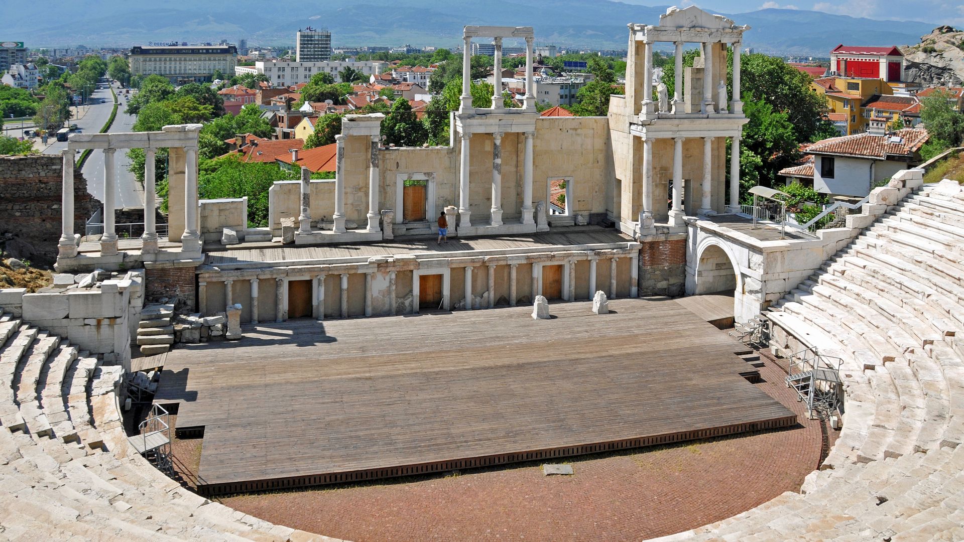 7. Théâtre romain de Plovdiv - Bulgarie (IIe s. apr. J.-C.)