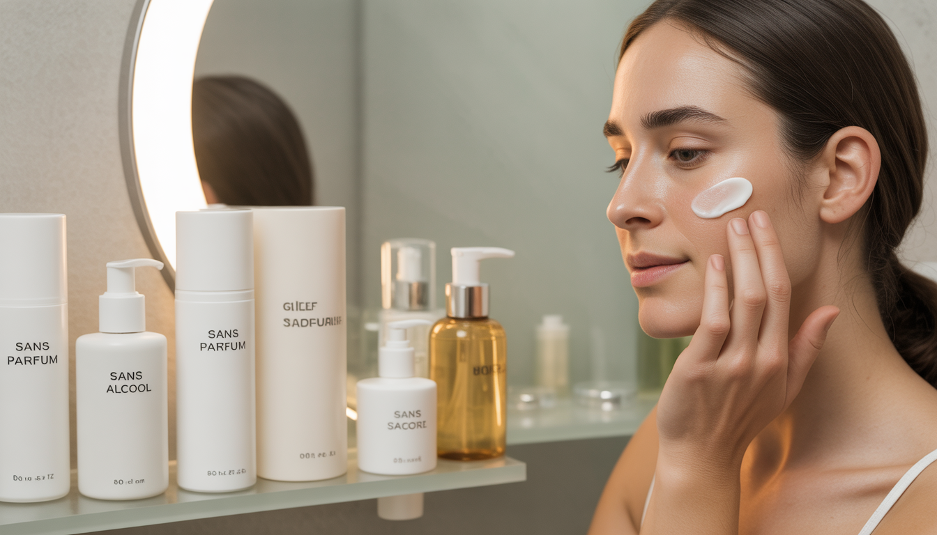 14. Chouchoute ta peau avec des produits doux