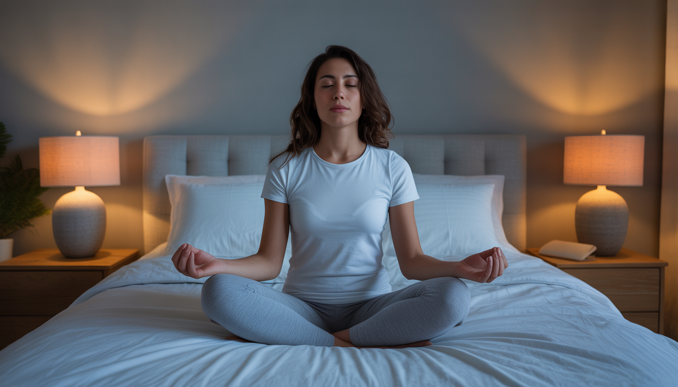 15. Respire et médite quelques minutes