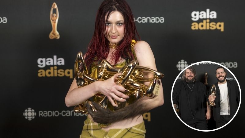 Lou-Adriane Cassidy brille parmi les grands gagnants de l’ADISQ