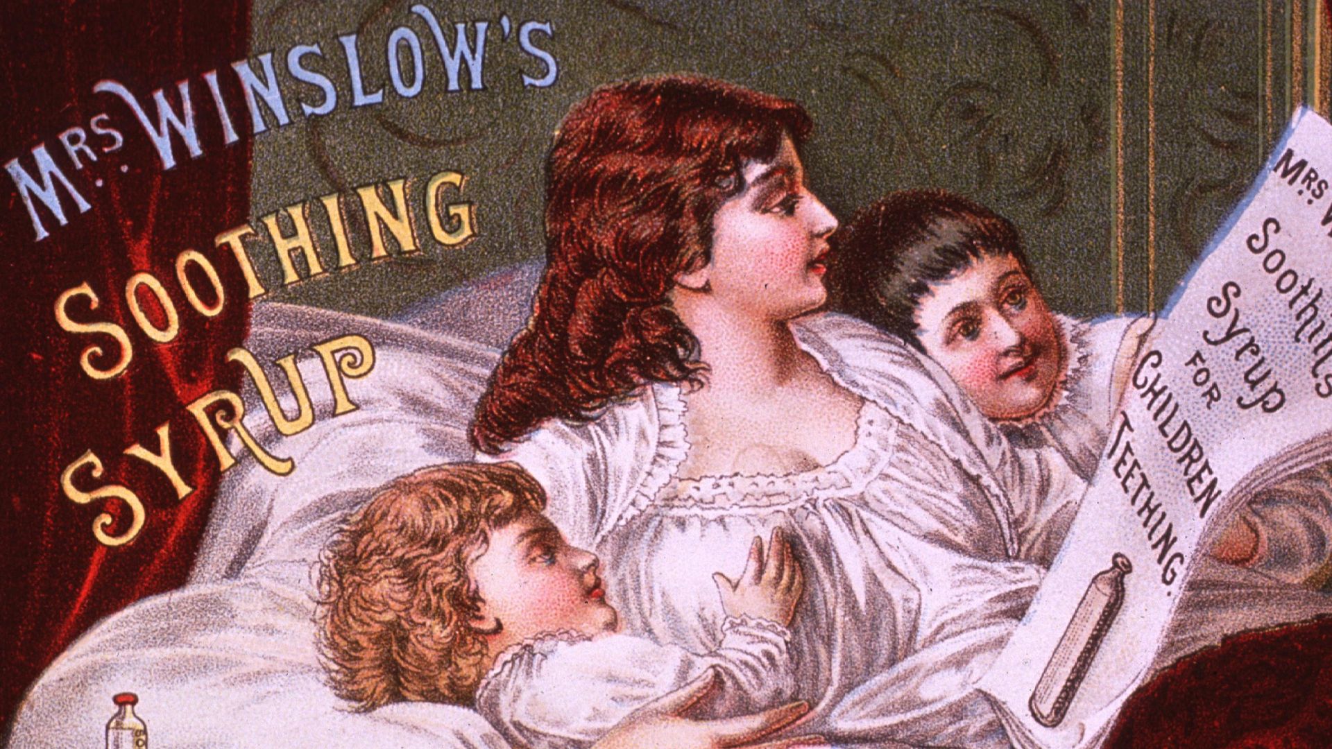 1. La morphine était un remède courant pour les bébés