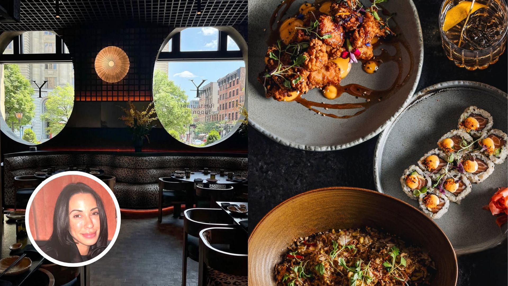 Maude Lavoie profite des saveurs raffinées du YUBARI dans le Vieux-Montréal