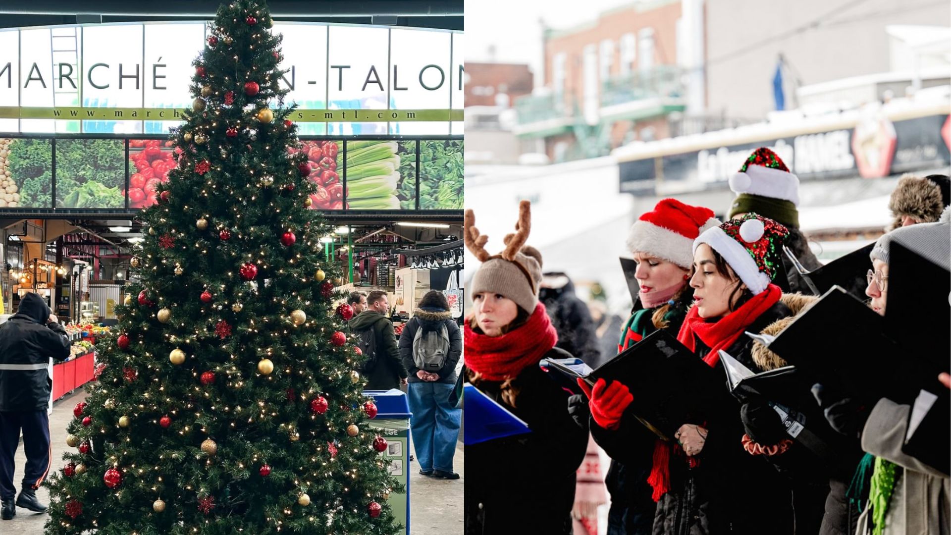Le temps des Fêtes s’installe au Marché Jean-Talon