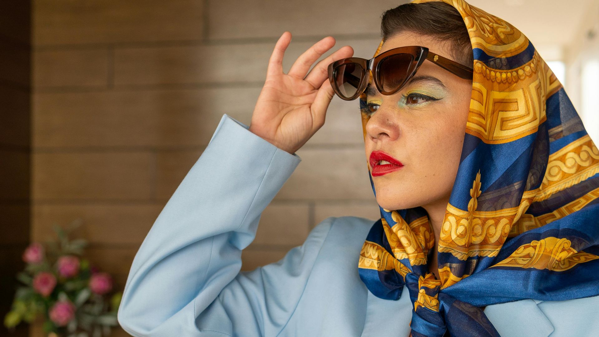 5. Foulards carrés en soie (tête ou cou)