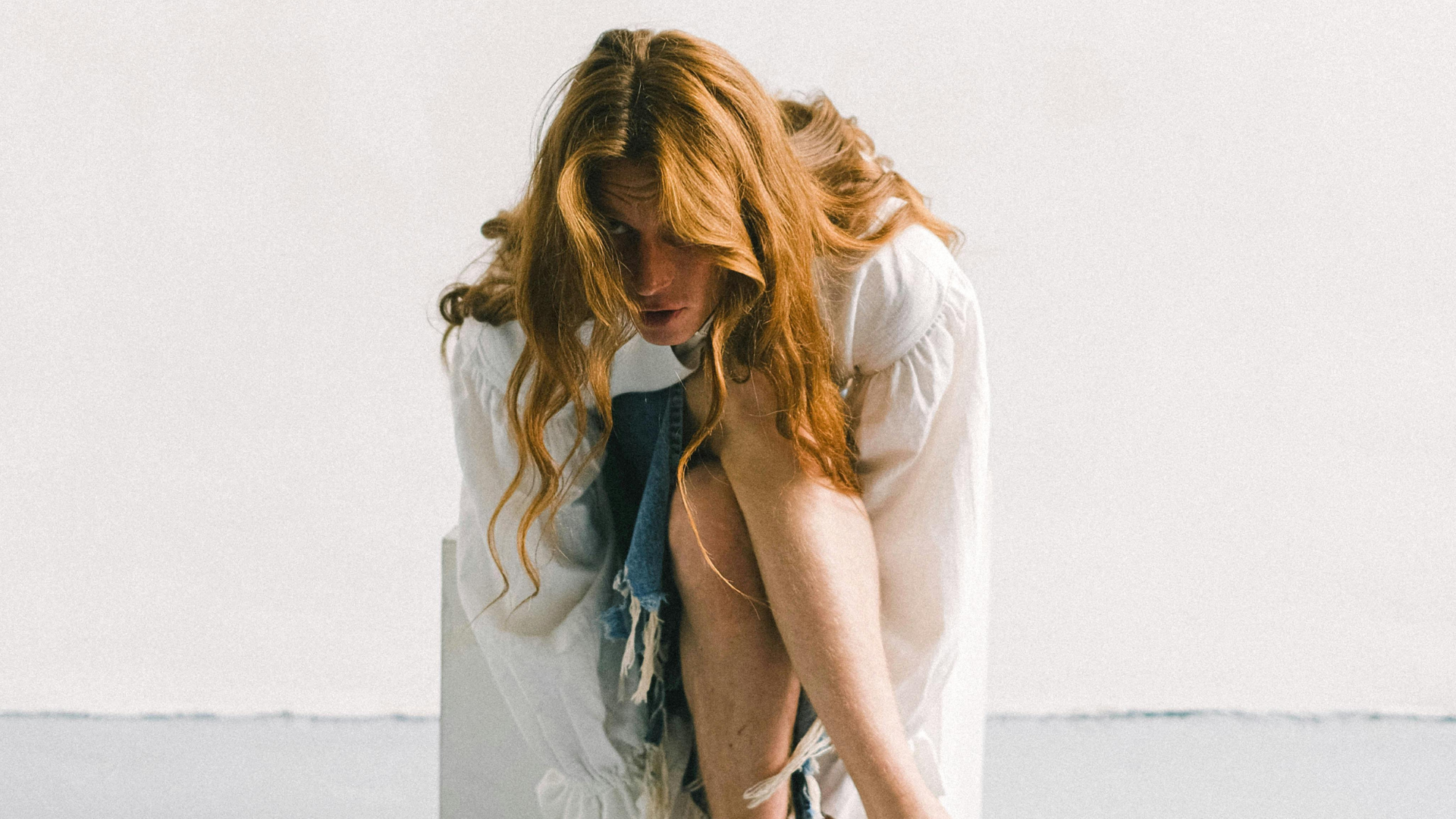 8. Shag ondulé avec franges en rideau