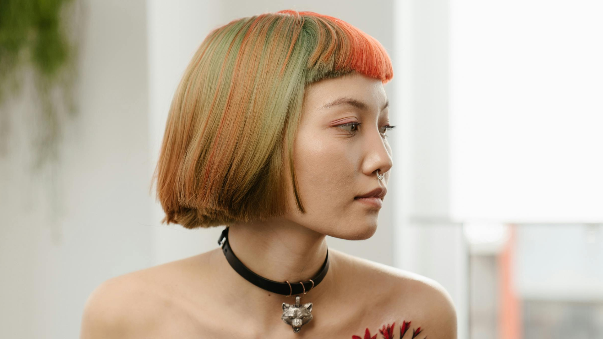 10. Bob coupé à la longueur du menton