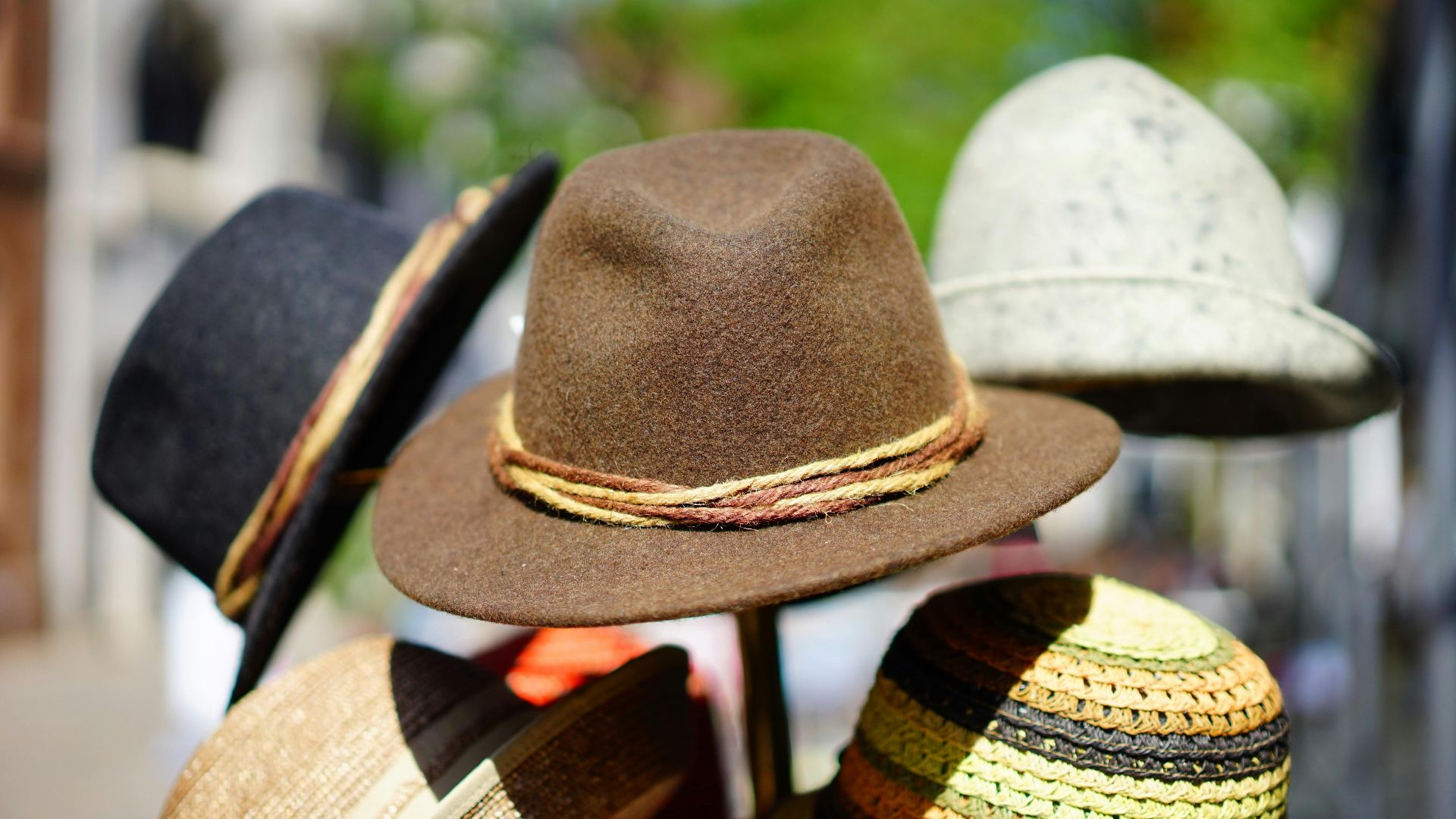 7. Chapeaux Fedora en laine