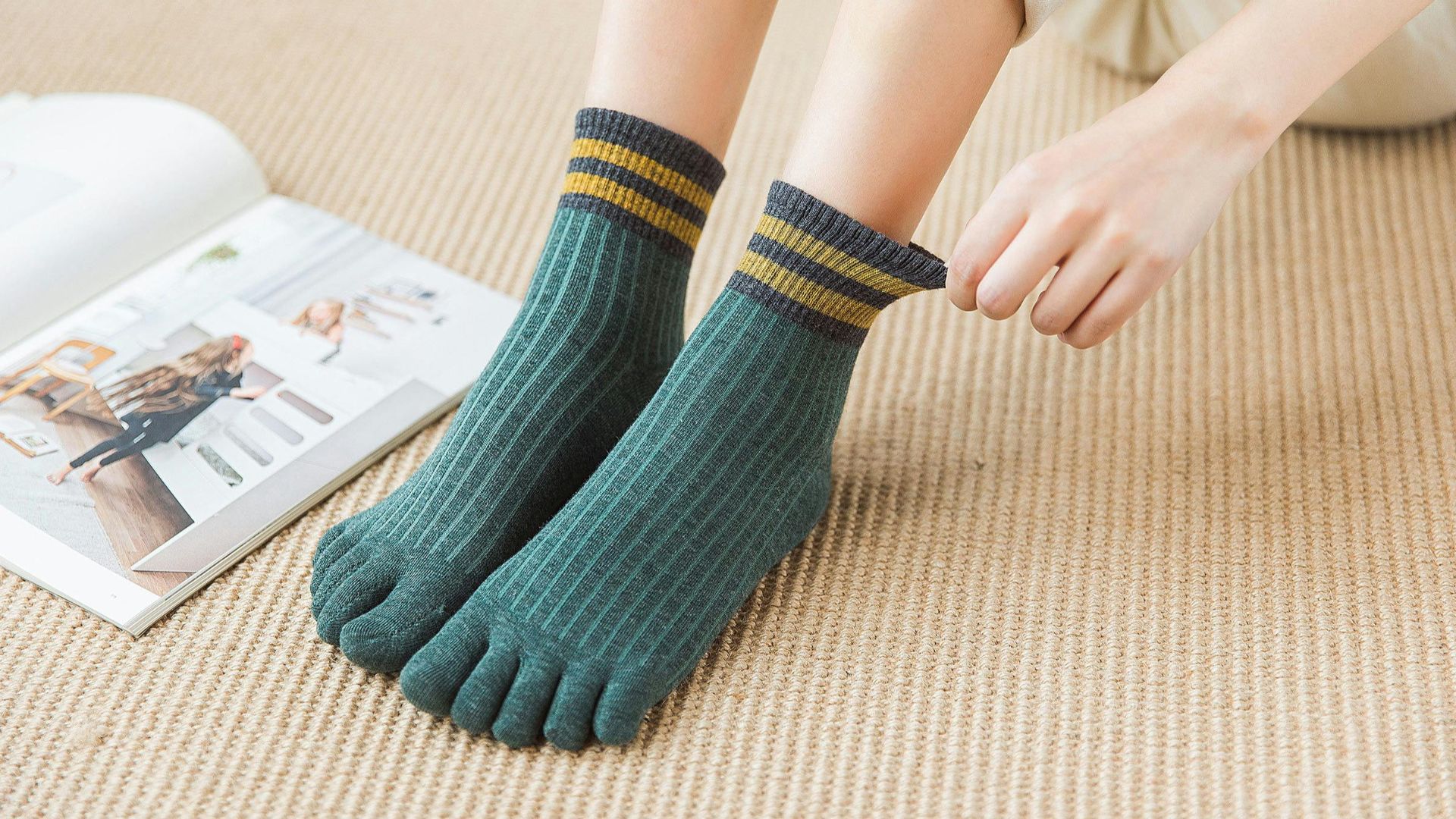 9. Chaussettes en laine