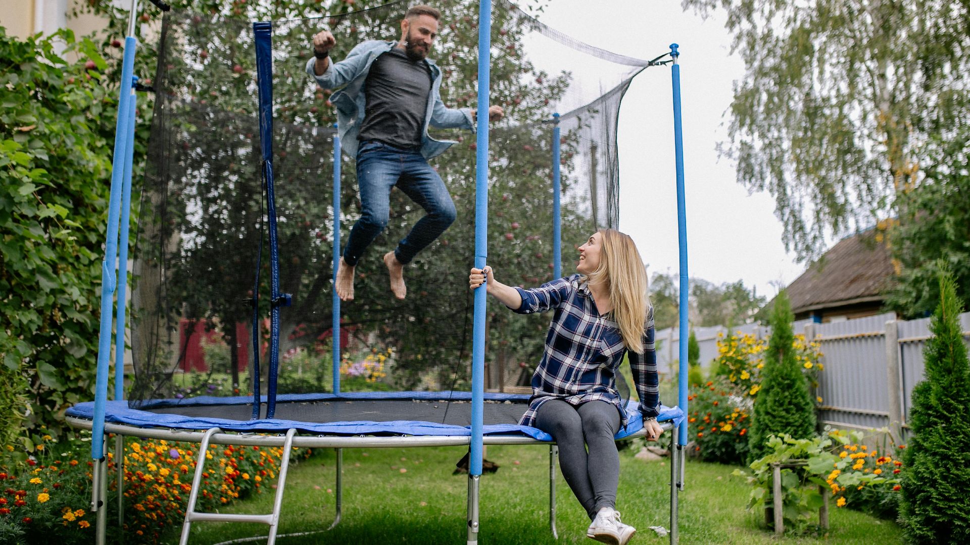 5. Rebondissement sur trampoline