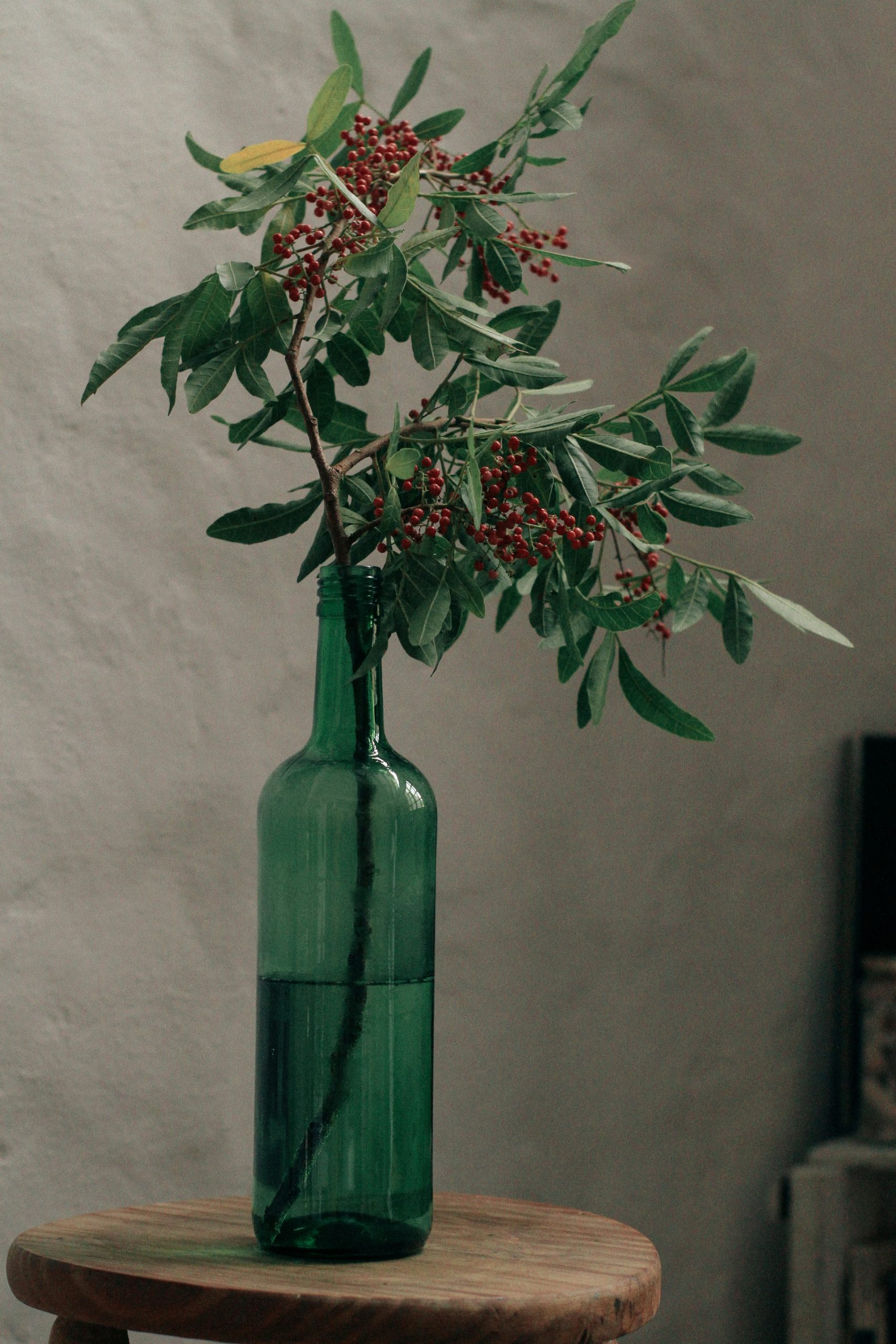 6 . A centerpiece in the spirit of Christmas
