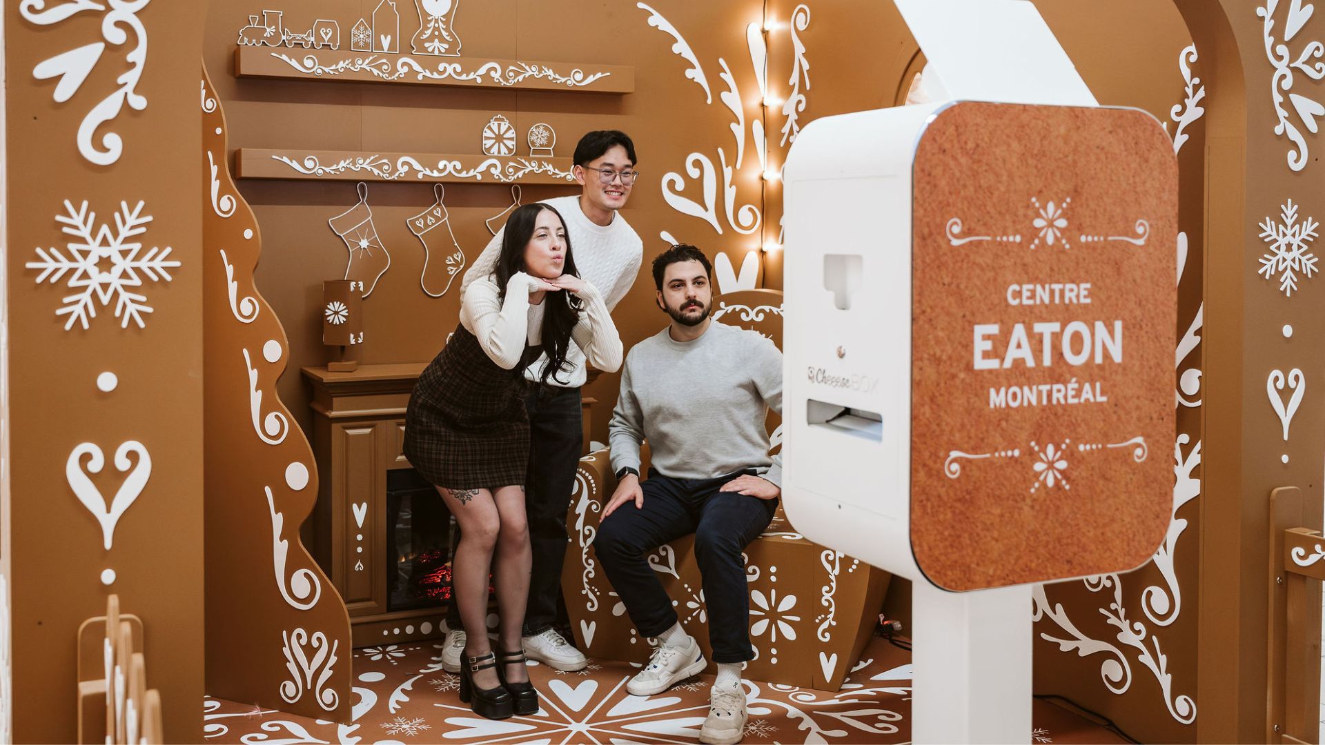Immortalisez vos Fêtes au Centre Eaton de Montréal