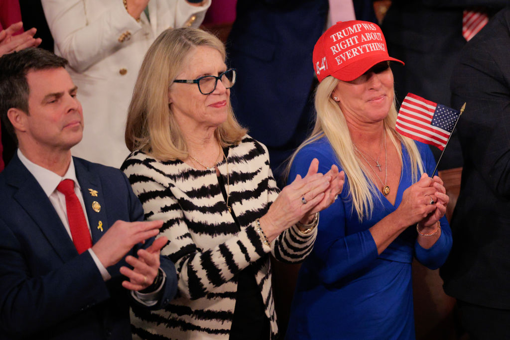 Greene doesn't worship DJT