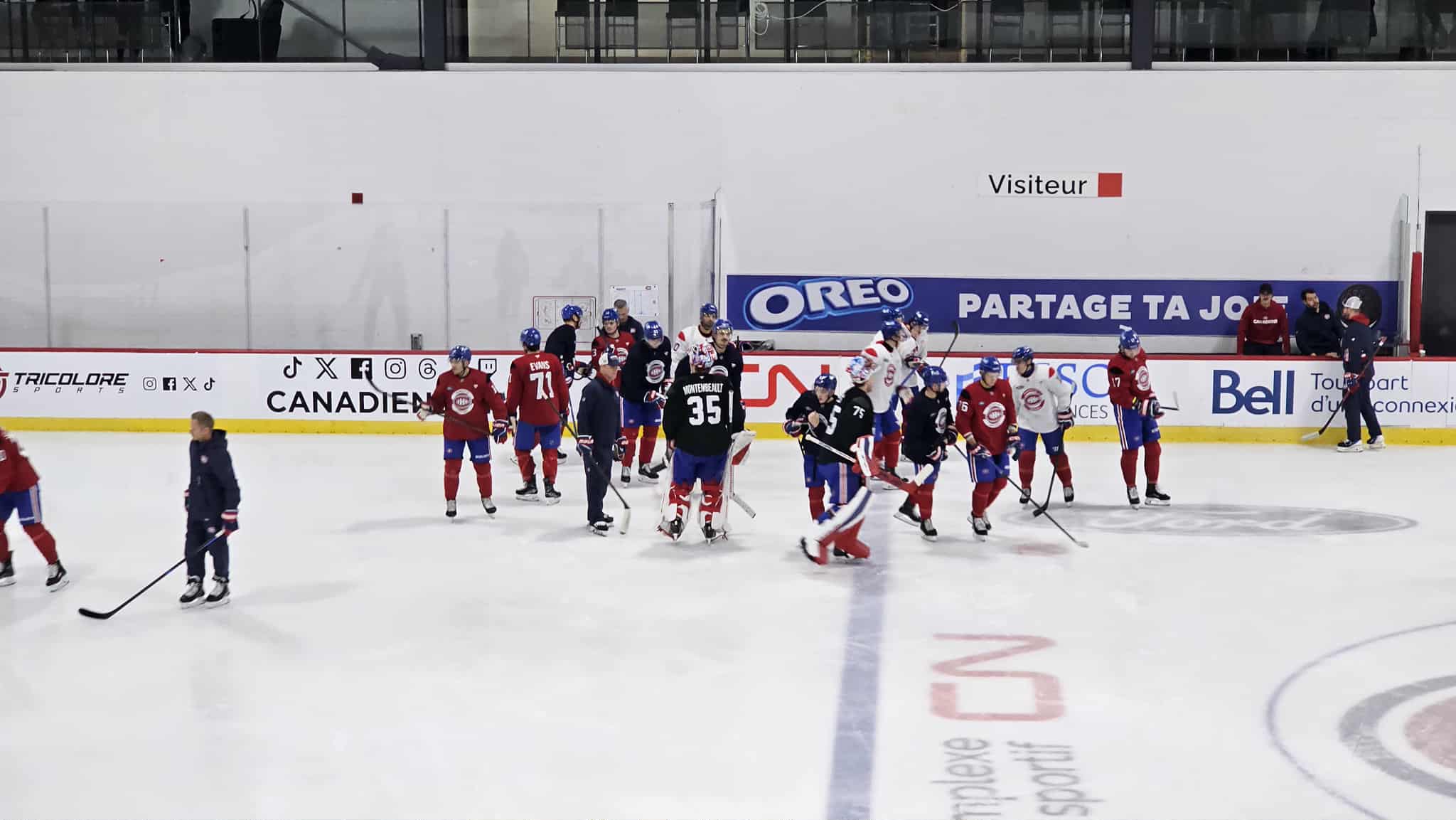 Jayden Struble missed today’s practice