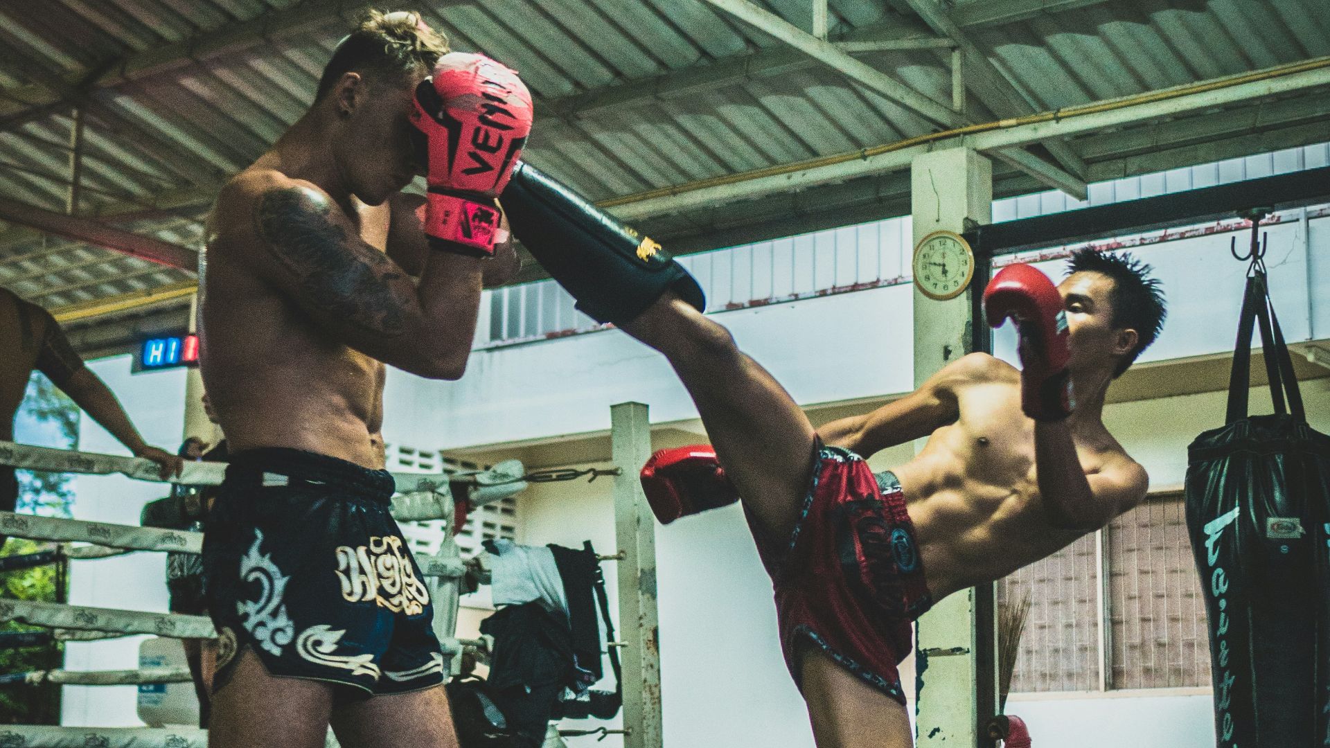 9. Kickboxing