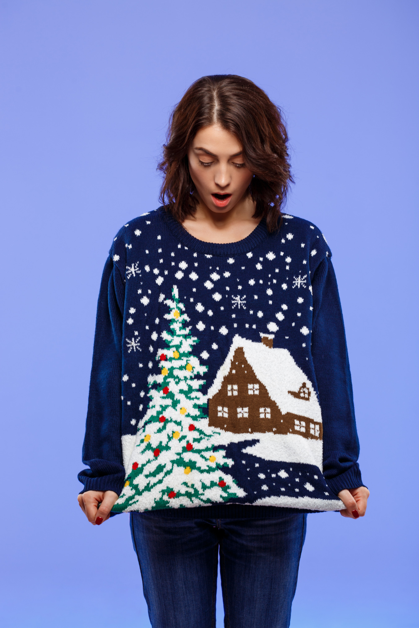 3. Se vêtir d’un pull miroir