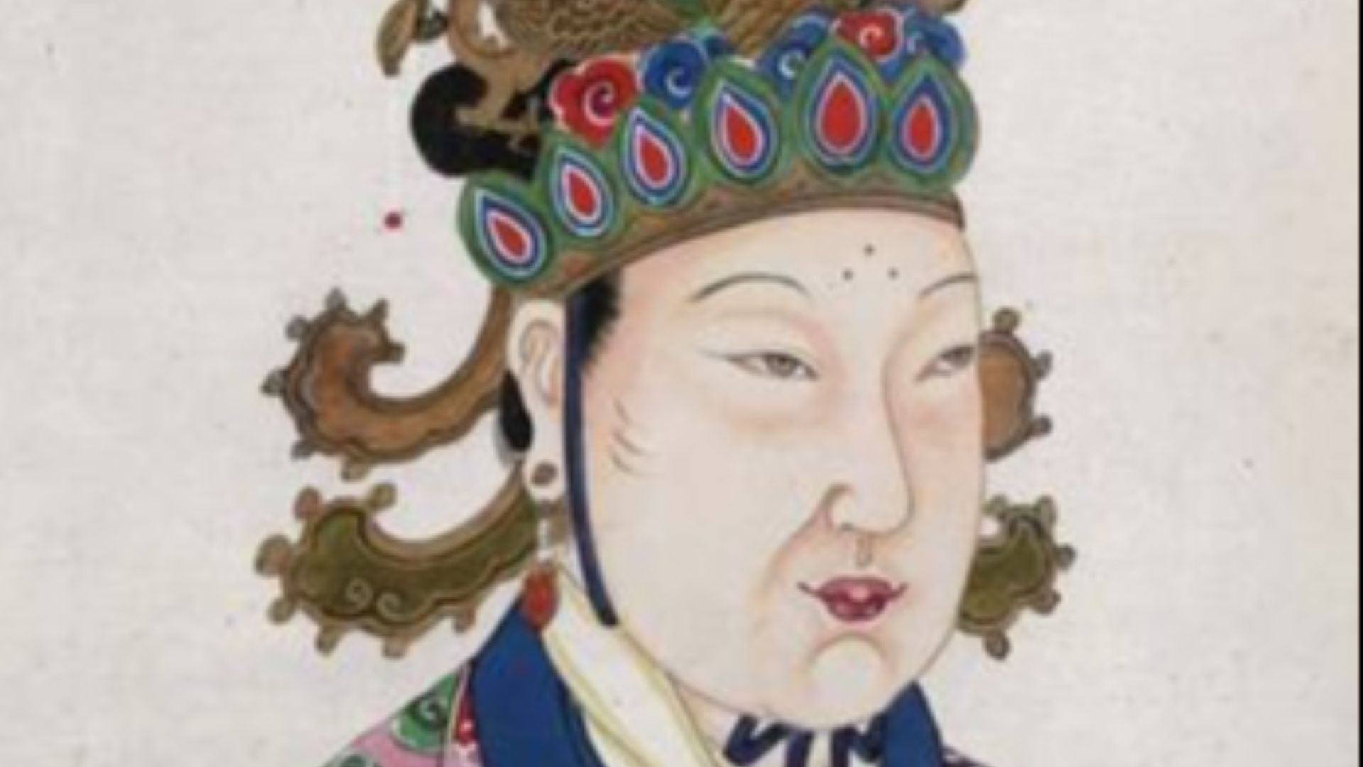 14. L'impératrice Wu Zetian et l'empereur Gaozong