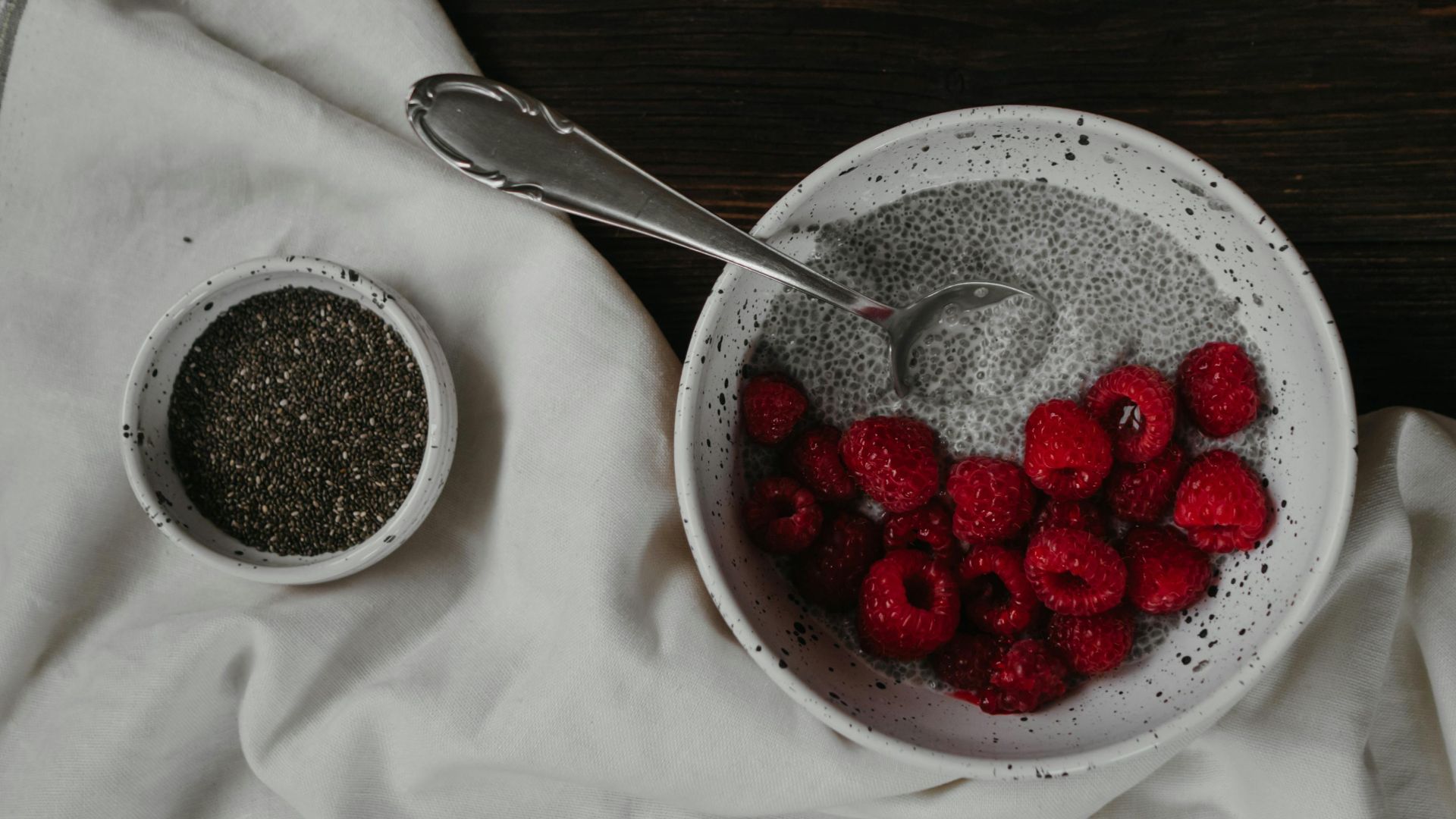 14. Graines de chia aux baies