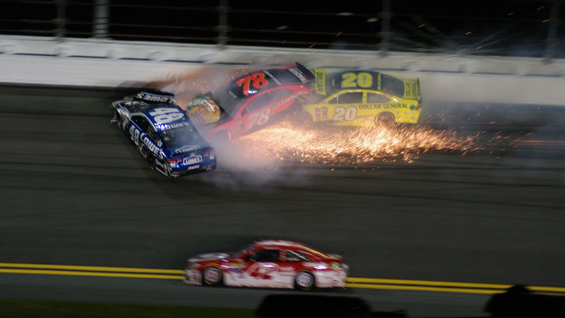 Les plus gros accidents de l’histoire de la NASCAR
