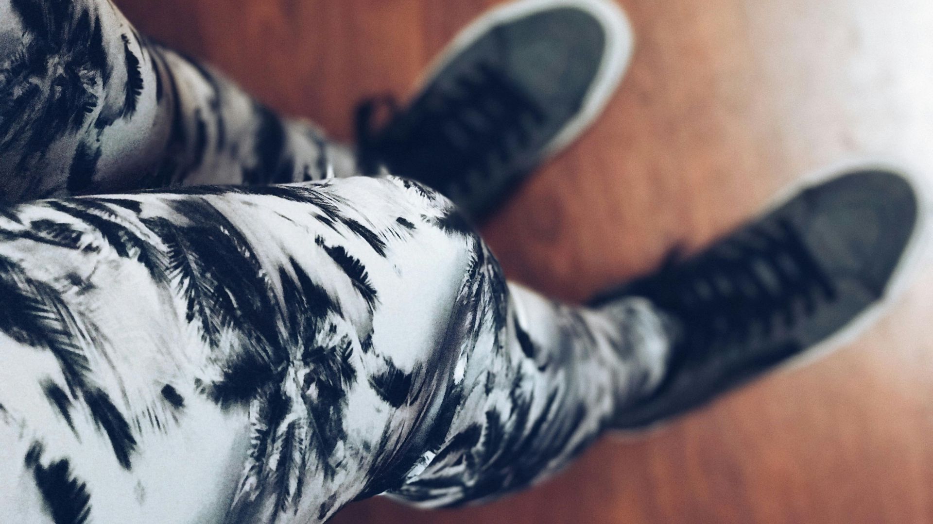 8. Porter un legging thermique sous un pantalon