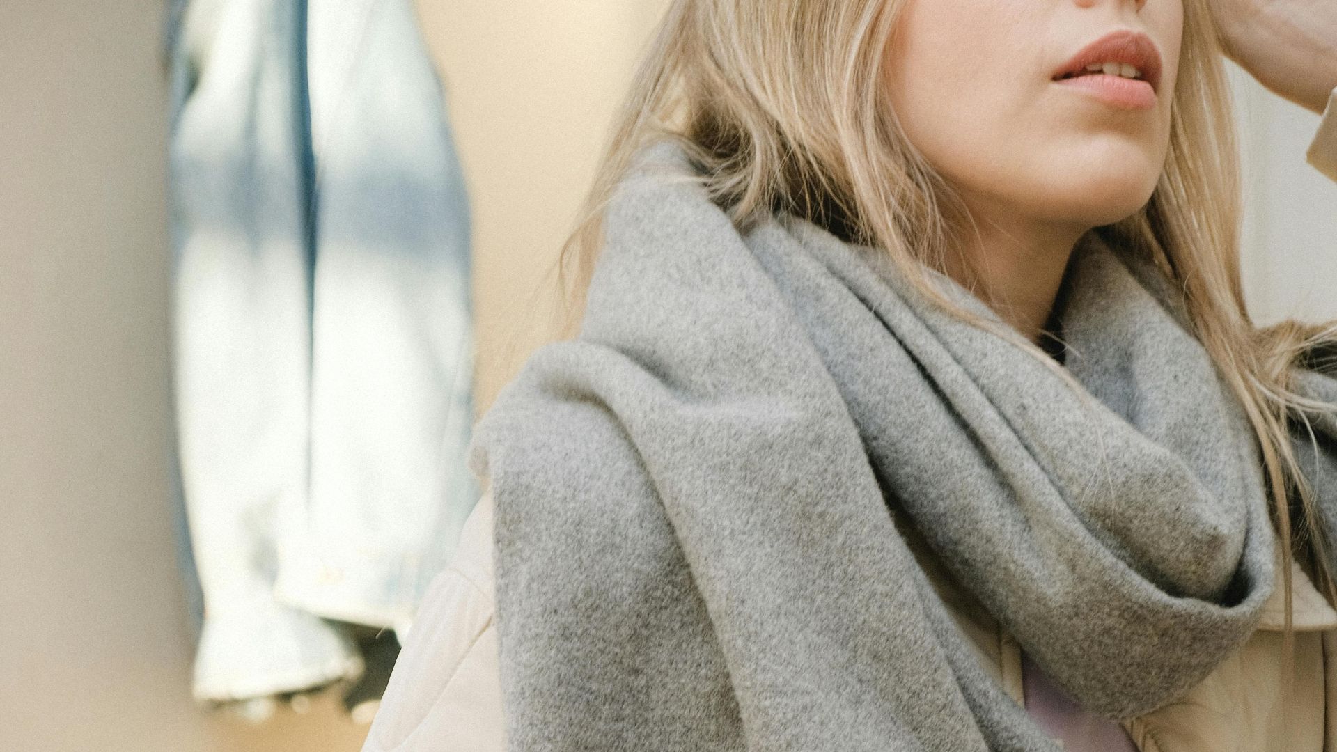 8. Châle en cachemire doux