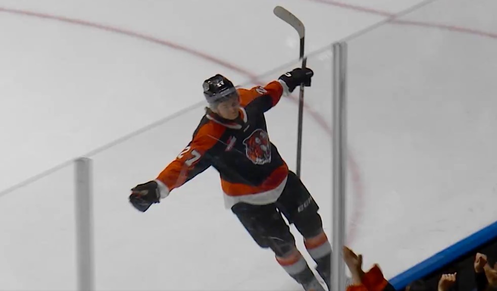 Bryce Pickford: the Habs prospect has already sent the Red Wings packing