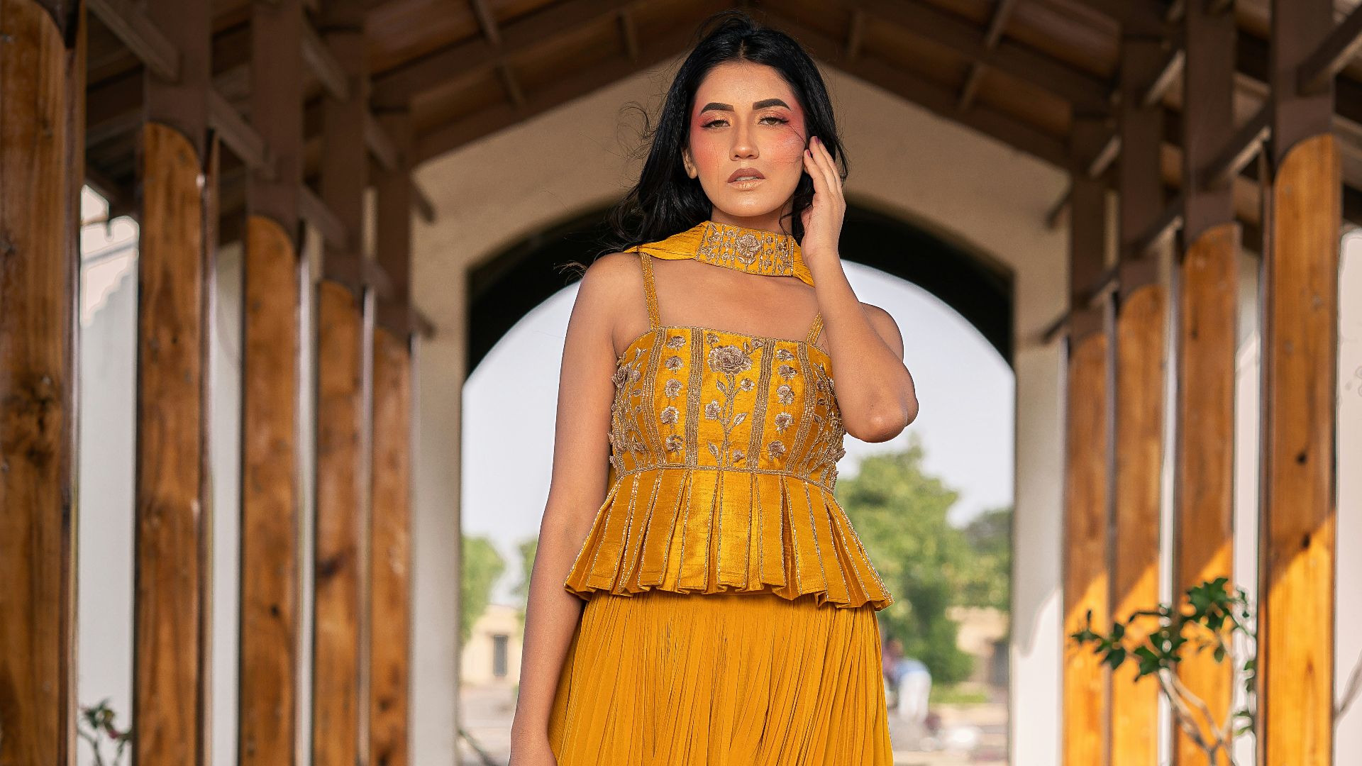 7. Tops péplum qui s'évasent sous la taille