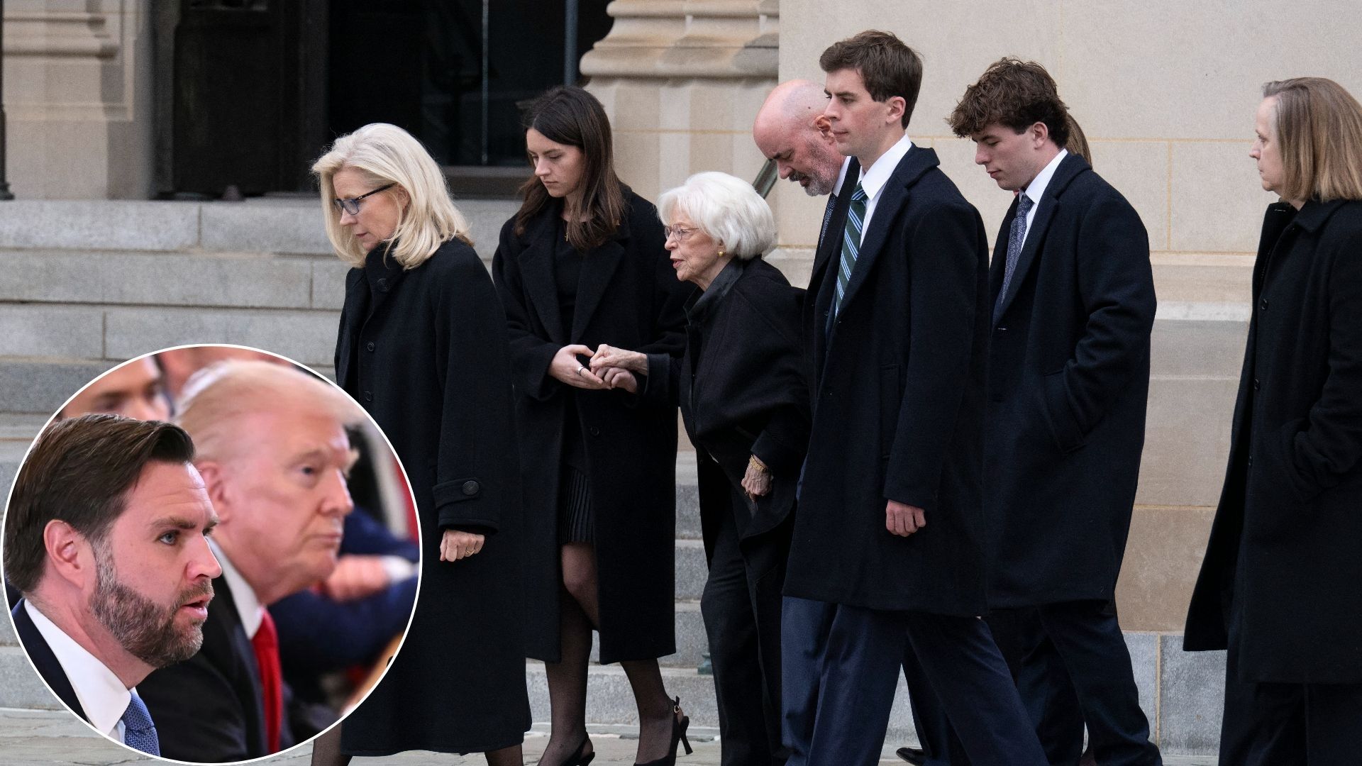 Trump and Vance Were Not Invited At Cheney’s Funeral