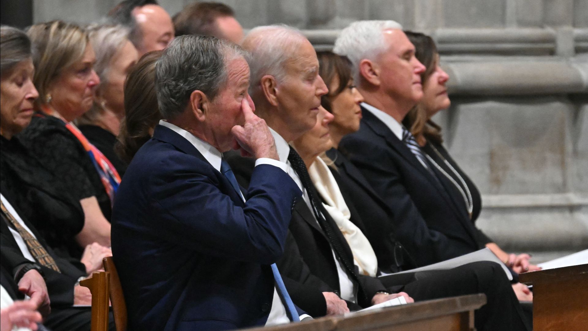 The sitting president and vice president