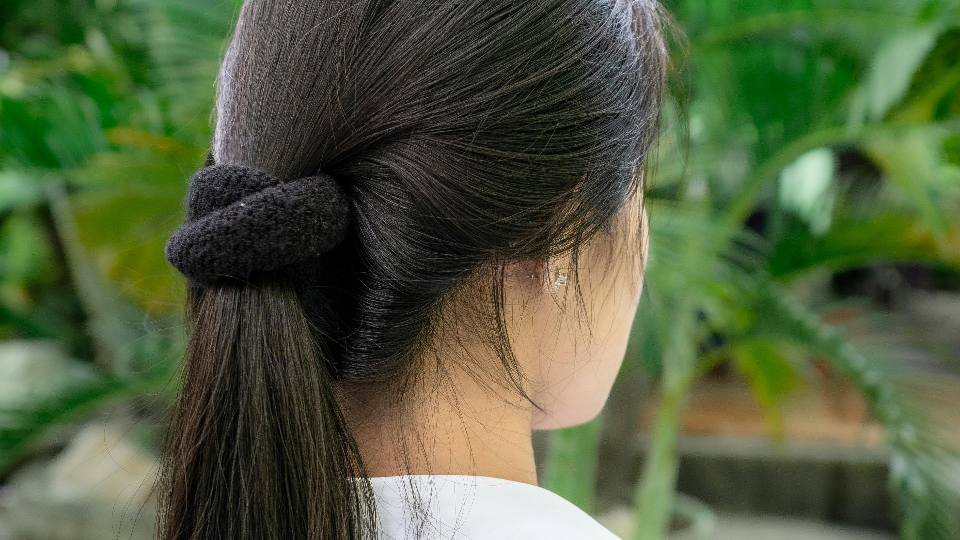 15. Queue de cheval basse avec torsade