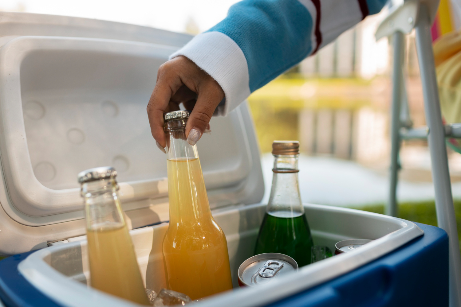 Portable mini-fridge