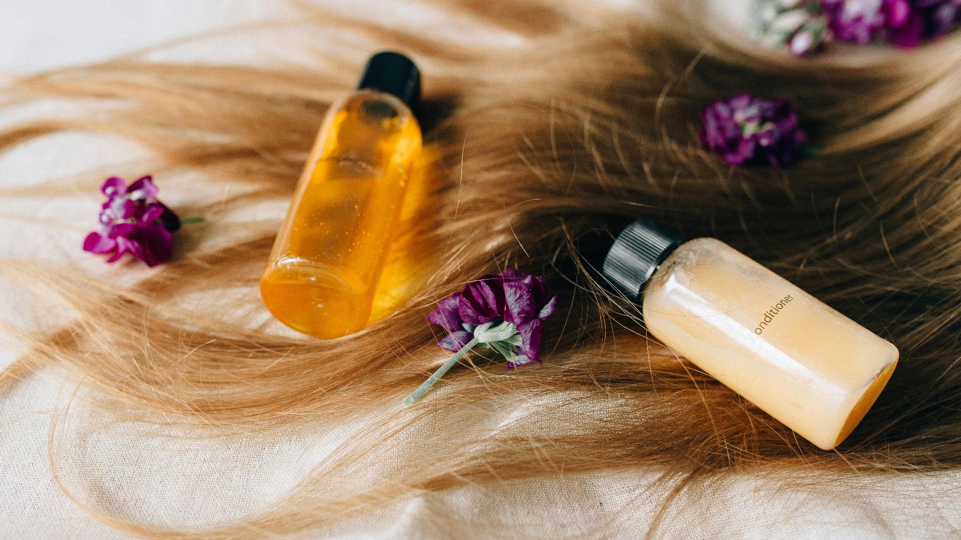 1. Appliquer de l'huile sur un cuir chevelu sale