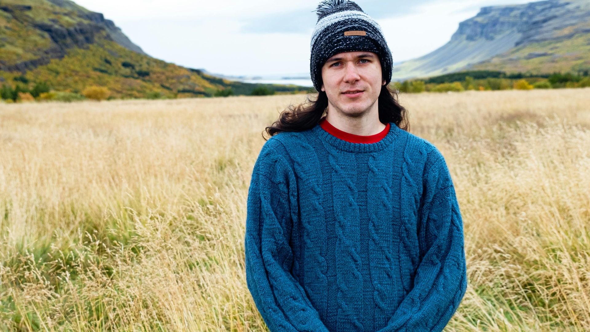 7. Pull en maille torsadée