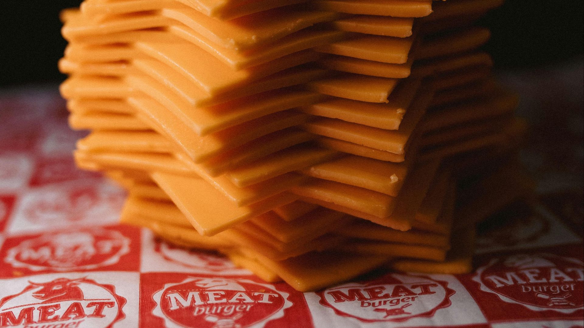 14. Tranches de fromage fondu