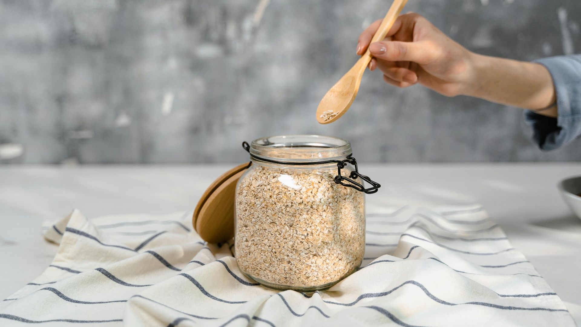 10. Trempage de nuit dans les flocons d'avoine