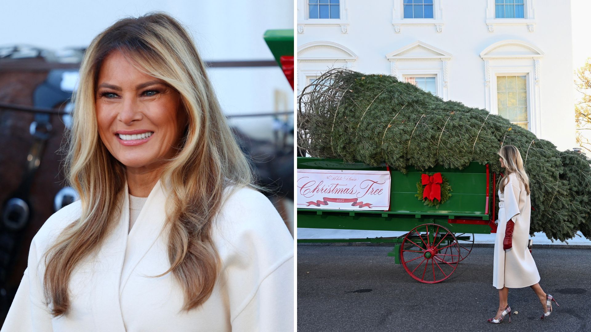 « Grincheuse de Noël »: Melania Trump quitte la cérémonie du sapin et devient virale