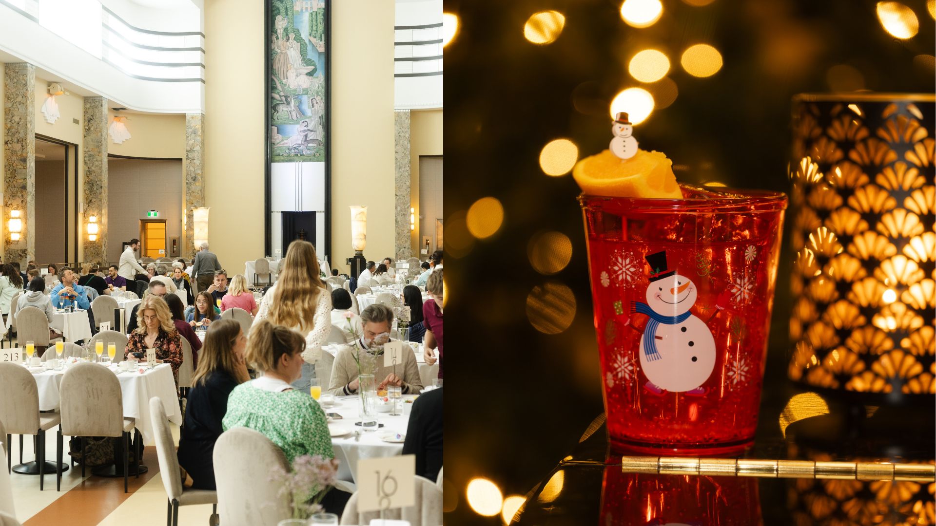 Le restaurant Le 9e sort ses décorations de Noël pour deux événements festifs