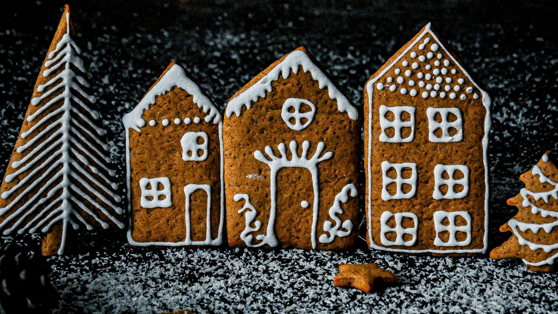 9. Village de pain d'épices Français