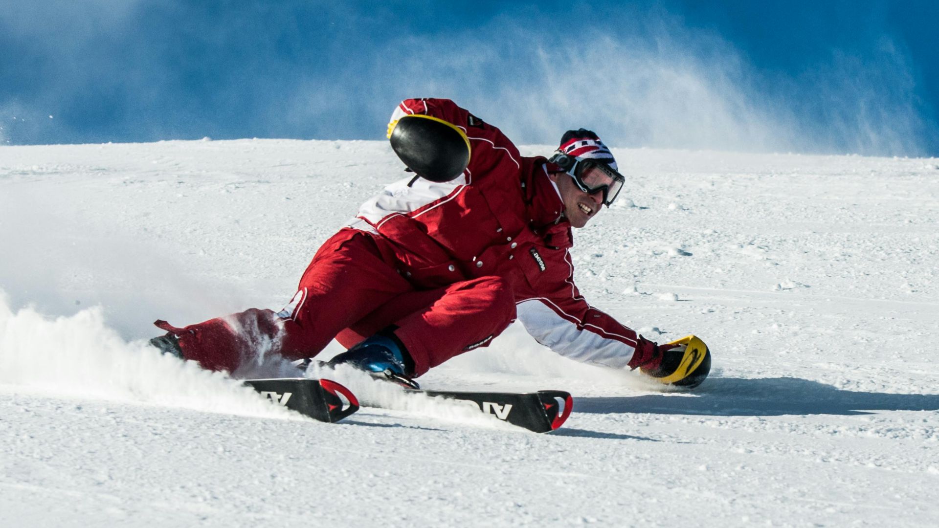 14. Espace négatif de la piste de ski