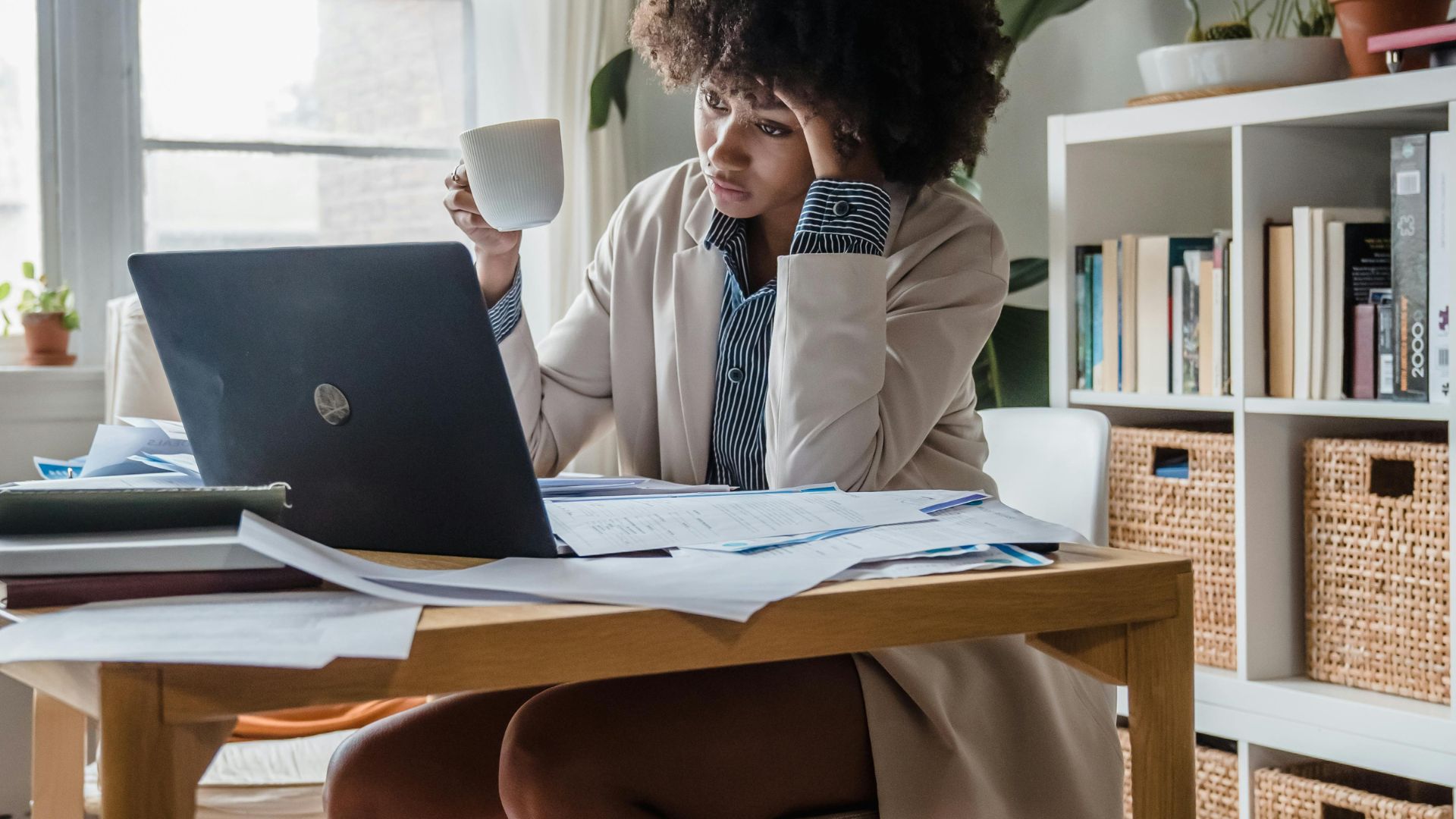 5. Travailler dans un espace encombré