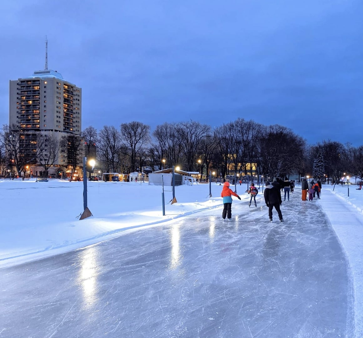 Anneau de glace des Plaines d’Abraham - Québec