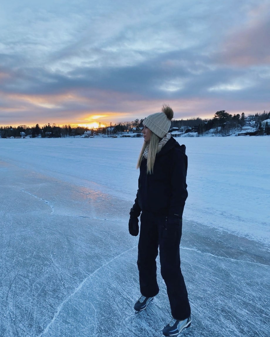 Sentier de patin du Lac Beauport