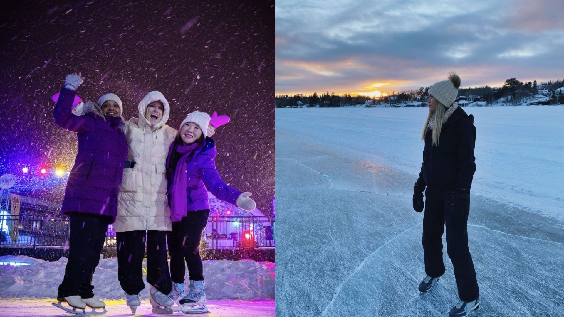 Les 8 plus belles patinoires dans la région de Québec