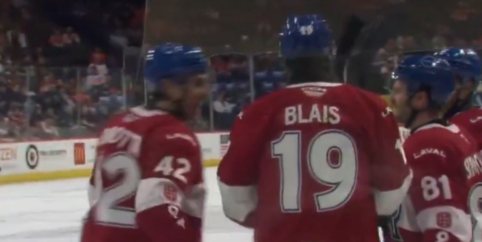 Samuel Blais scores twice in his first game with the Rocket