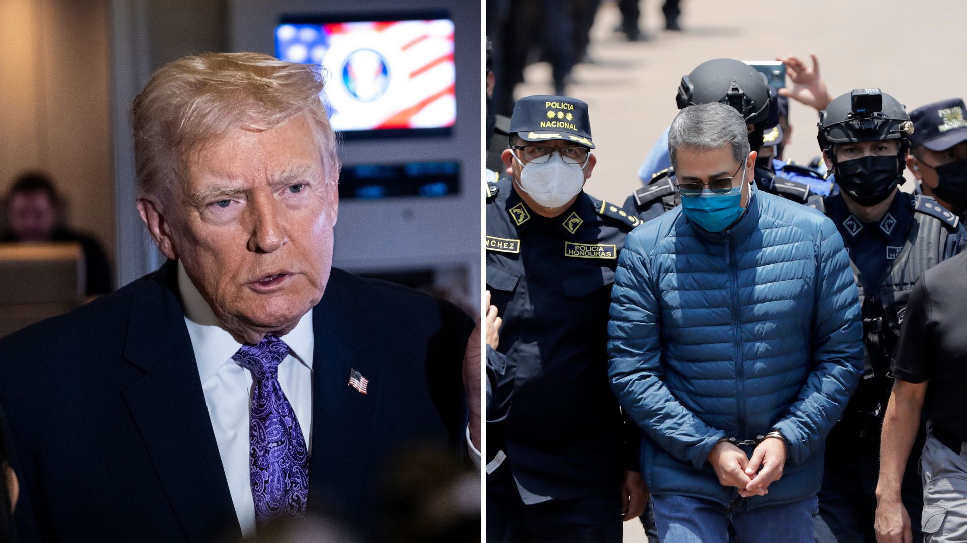 Trump Pledges «Full and Complete Pardon» for Convicted Ex-Honduran President Even as He Rails Against Drug Cartels