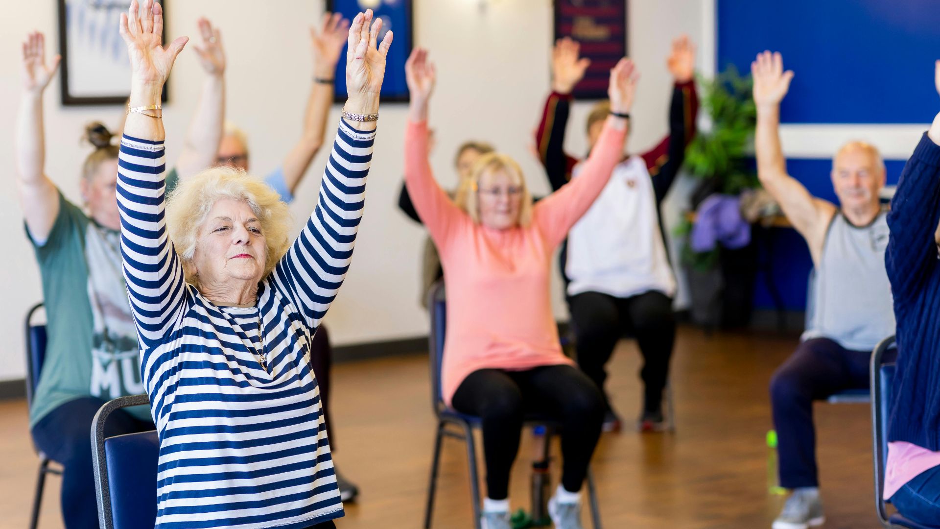 5. Exercices de marche en fauteuil roulant