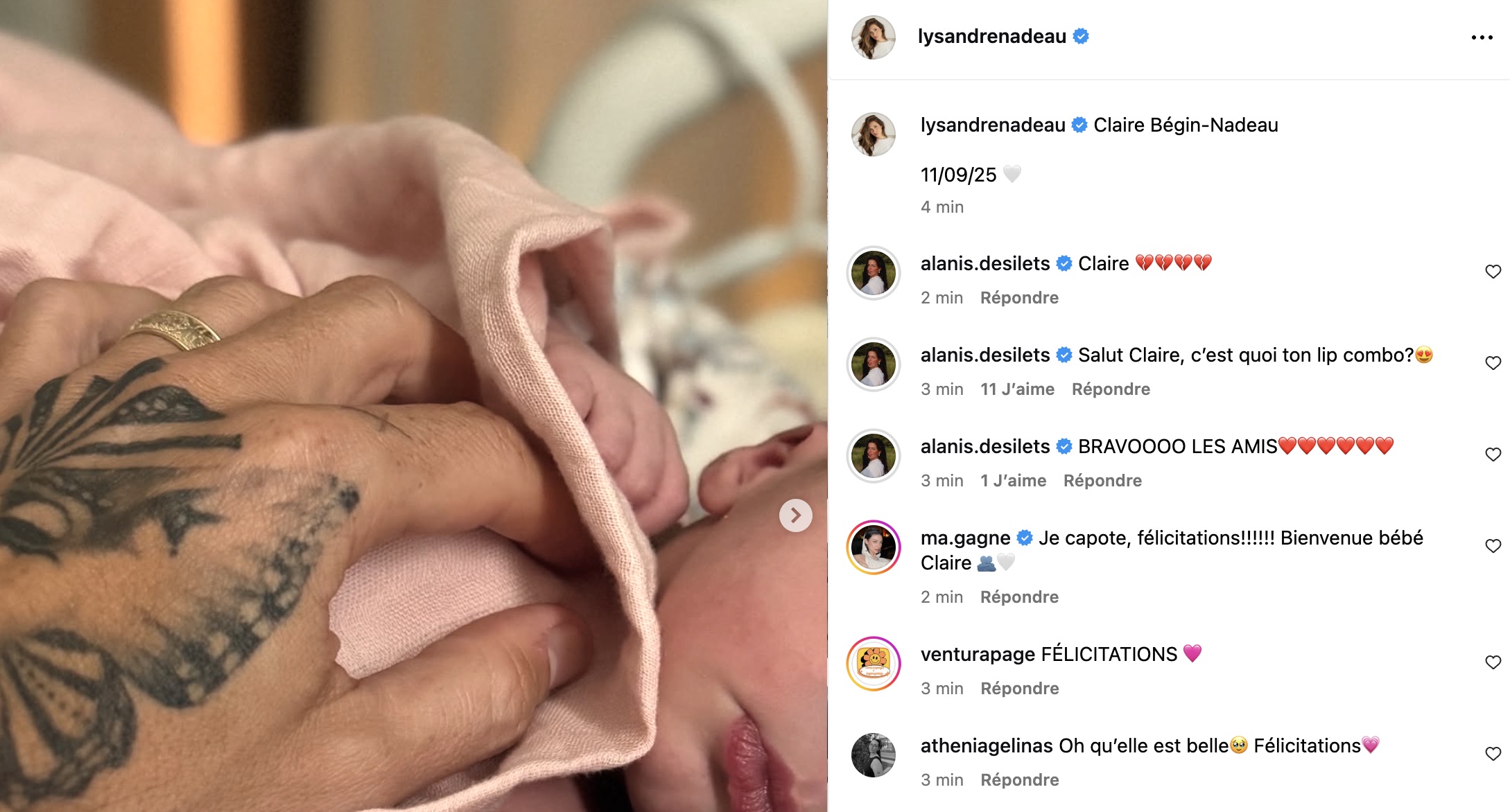 Lysandre Nadeau traverse une période difficile - TPL Moms, image size:2178x1172